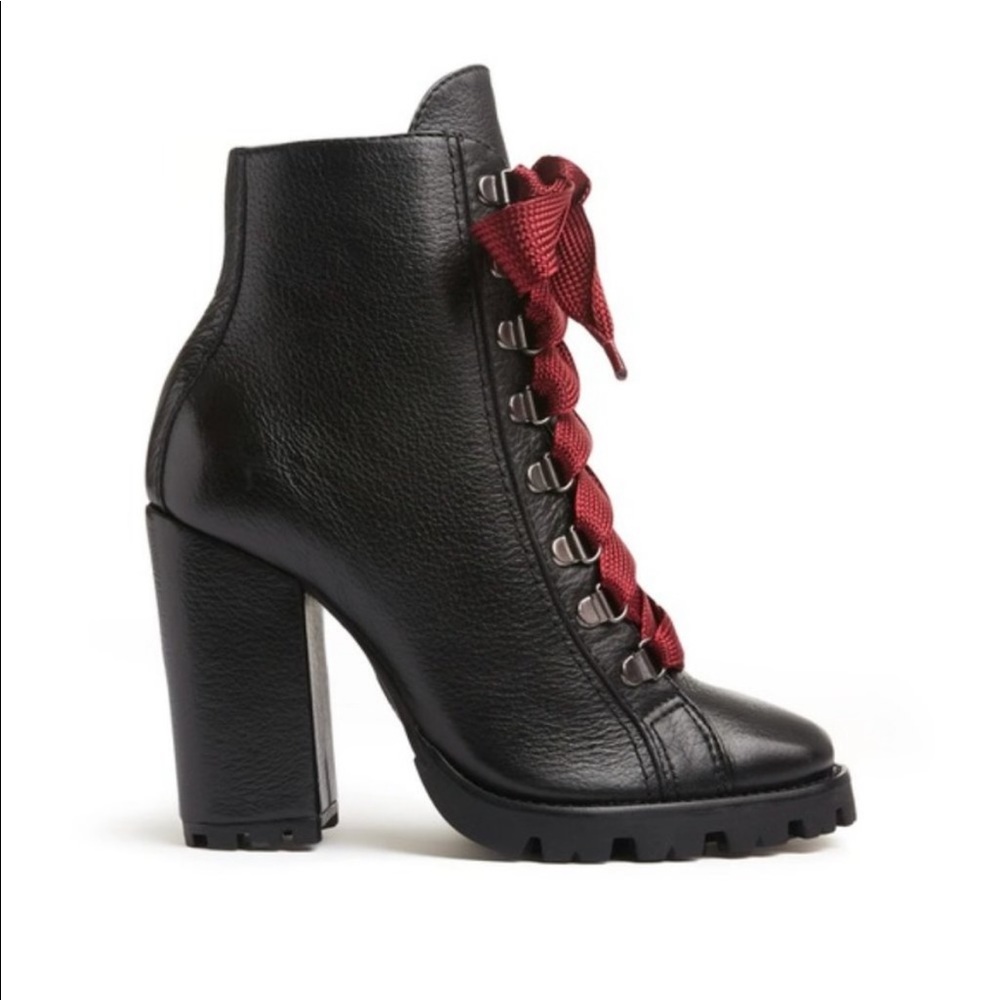 SCHUTZ ZARA Lace Up Bootie